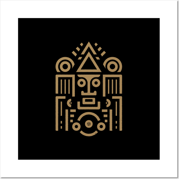 Aztec Wall Art by BadBox